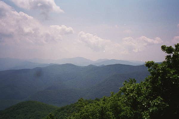 From Wayah Bald, NC