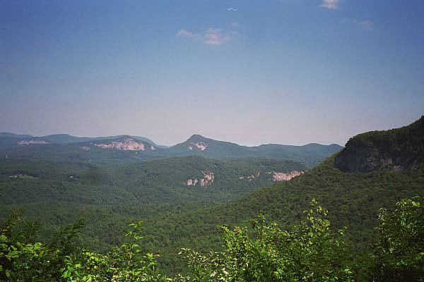 Whiteside Mountain View