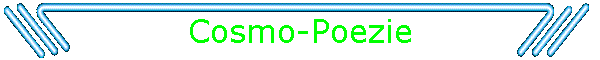Cosmo-Poezie