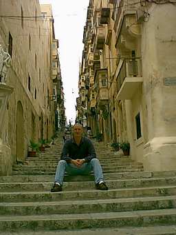the top of these steps leads to another set of steps.&nbsp; I found a bar and stopped climbing.