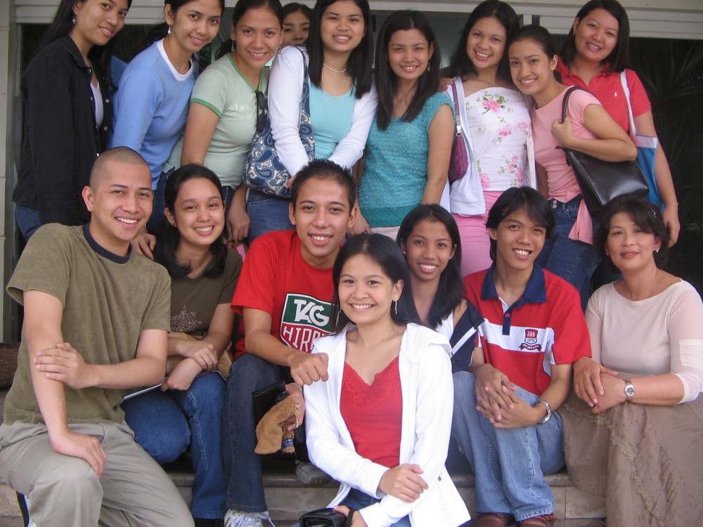 with ma'am pernia