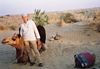 That's again in India, in the Rajastan desert. I spent a week in the desert, riding around on my camel Moria (and with a guide). It took me about a day to get used to the rather unnatural swing, that you're forced to when riding a camel, but once you get used to it, it's fun!