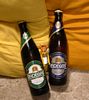 This is Travel Bug Bambi loves beer!! He is just about to taste the best Moravian beer Radegast, and sends all his love to Mom and Dad in the US!
