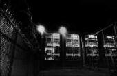 Night view of the H-wing cell block. (�Ken Light)