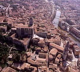 Gerona vista dall'alto