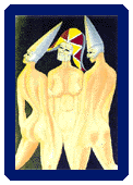 pulcinelle - oil on canvas 50x70