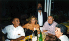 Celebrating with friends at Montenero