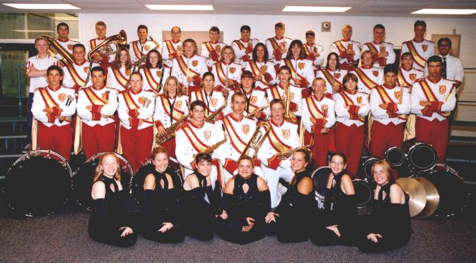 The 2001 Girard Marching Band