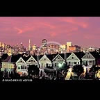 Painted Ladies in Alamo Square