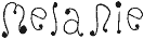 Girly Fonts - Melanie