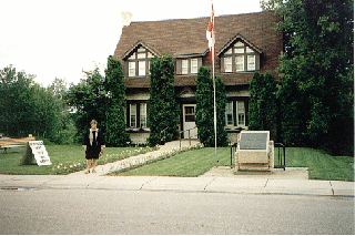 Prime Minister John Diefenbaker's house in Prince Albert