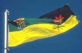 Image of Saskatchewan's provincial flag