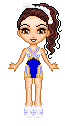 Me in my cheerleading uniform.