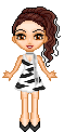 A clothing design of mine.  Very 60s.
