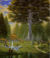 Caras Galadhon (mod) -Ted Nasmith.jpg