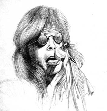 Steven Tyler from Aerosmith.Click here to visit their site!