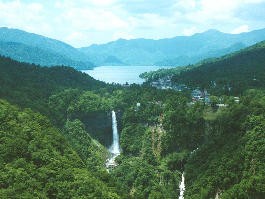 A Waterfall in Japan