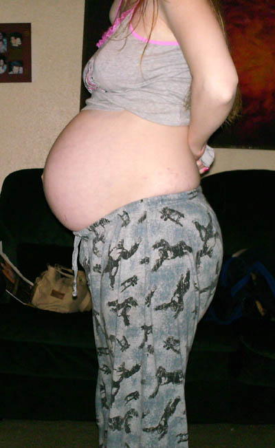 The day before she was born