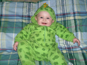 She's a cute dinosaur