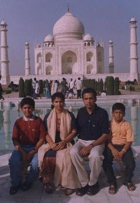 George J Thaliath& family