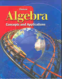 Glenco Algebra Concepts and Applications