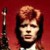 Photograph taken by Mick Rock