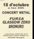 Cartel del concierto del Coll