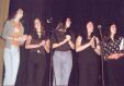 N�ria, Raquel, Lara, Laura y Mari en el concierto del 24 de Mayo