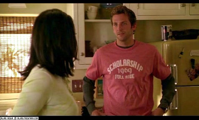 Hehe, he was wearing a pink WHAT?