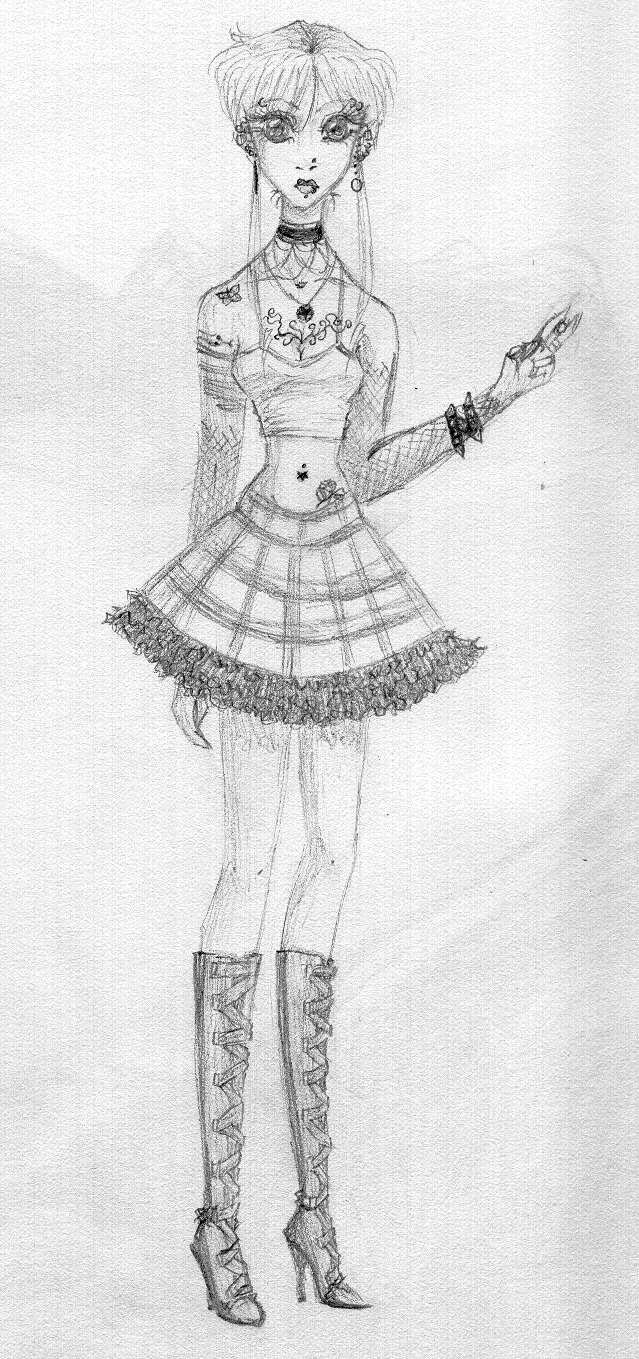 Punk Goth Chick