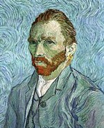 Self 
Portrait by Vincent Van Gogh