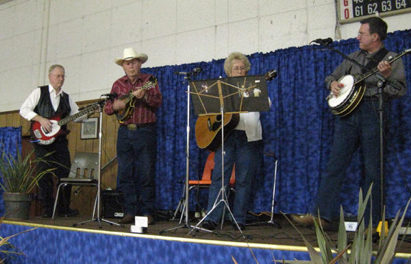 A little blue grass to get the toes tapping