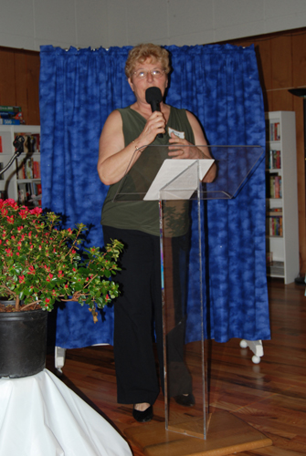 Nancy Kreger, tonigh't presenter