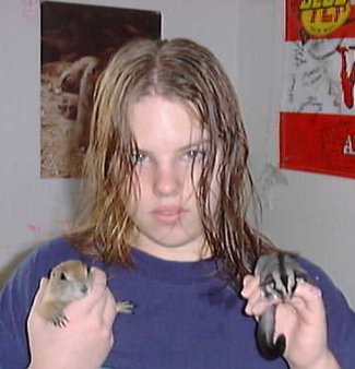 My 2 fav animals and myself!