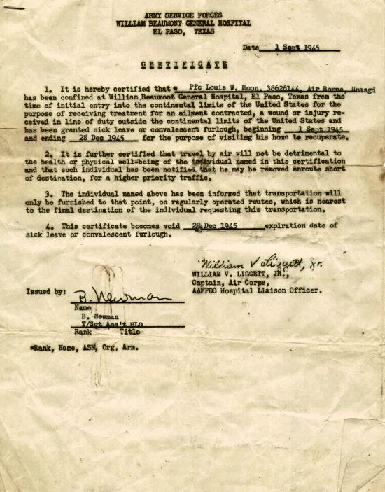 Hospital Certificate