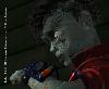 enzo looking at a bent glitch