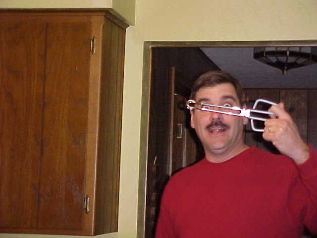 Kevin, my other dad.&nbsp; The dork thing is genetic; obviously where Morgan gets it from.
