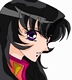 Athene as a soldier, headshot