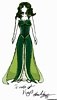 Teimei's dress, coloured