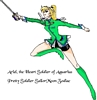 Ariel the senshi attacking