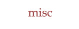 misc