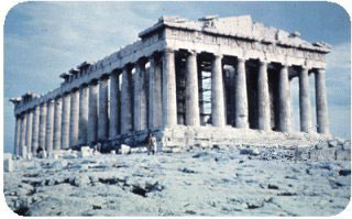 This picture is the parthenon.