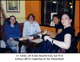 A group at dinner