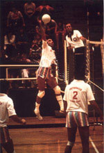 Tom Selleck playing for the Outrigger Canoe Team