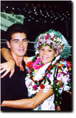 Lauren and her Kyle on Senior Night