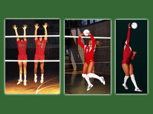 Block, Set, Spike: Players jump 300 times a match