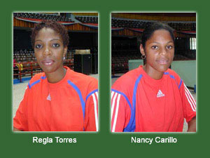 Cuban Volleyball Divas and Cousins: Regla Torres and Nancy Carillo