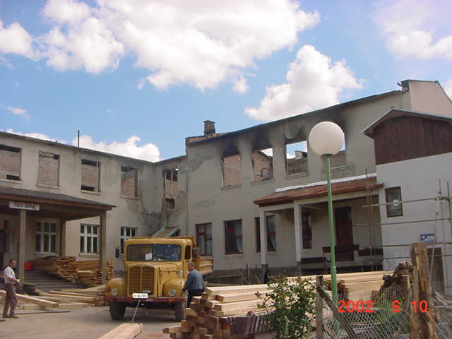 Strpce School Fire