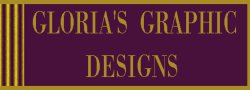 Gloria's Graphics Logo
