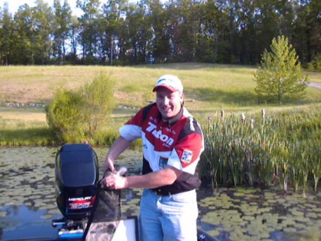 Putting the fish in the bag